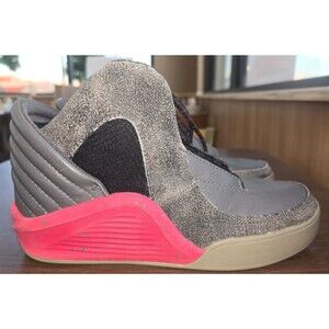 Supra Spectre Chimera Lil Wayne SP51001 Size 9 Grey Teal Pink High Top